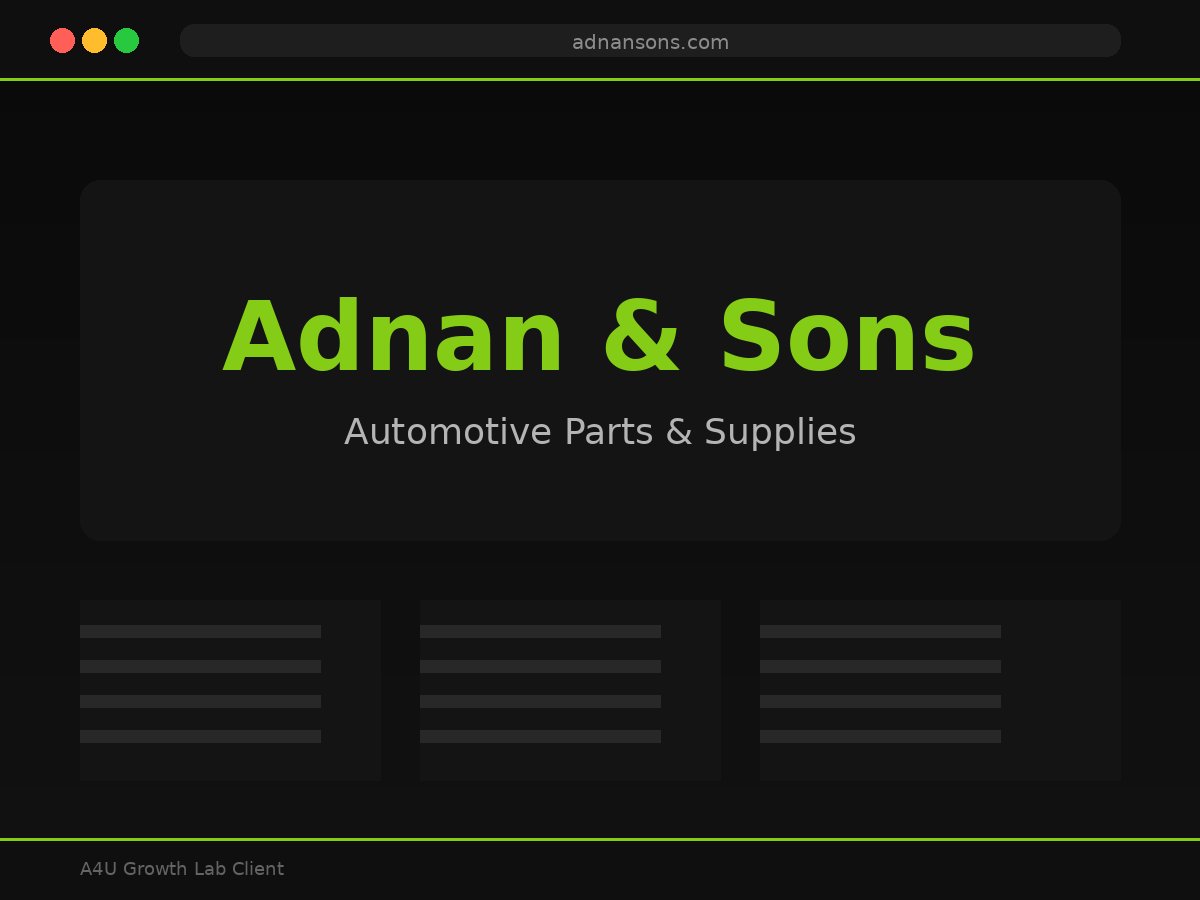 Adnan & Sons