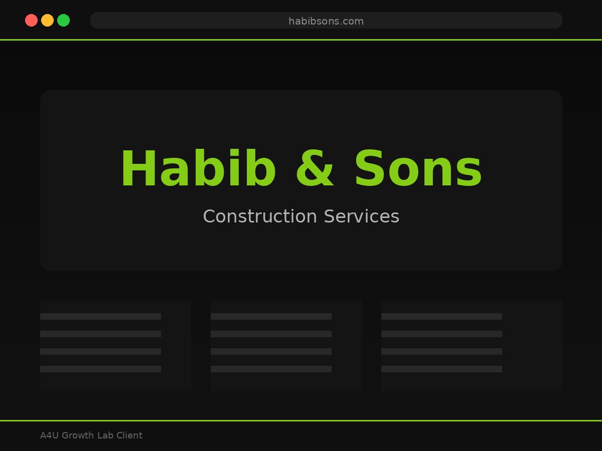 Habib & Sons