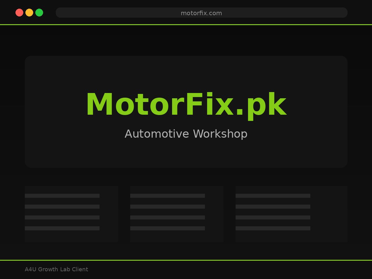 MotorFix.pk